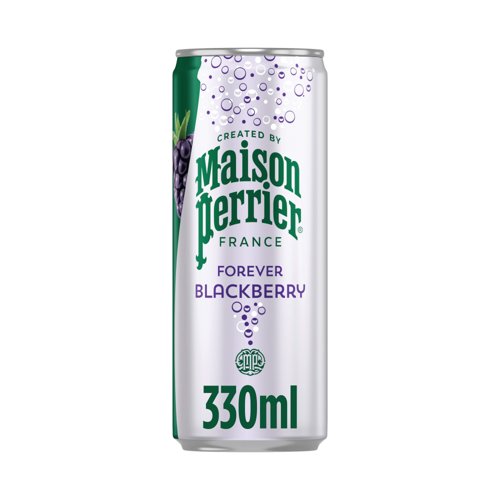 Maison Perrier Sparkling Water Blackberry 330ml Pack of 24 13144290