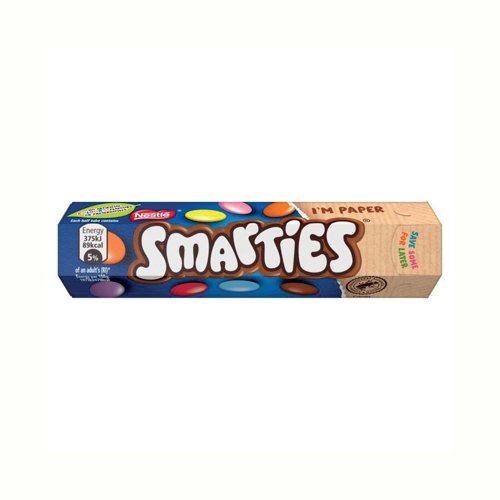 Nestle Smarties Milk Chocolate Tube 38g (Pack of 24) 12553258 | Nestle