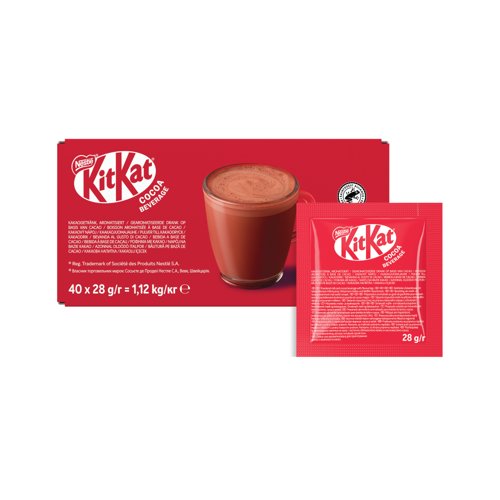 Nestle KitKat Cacao Beverage Sachets 28g (Pack of 40) 12881908SGL