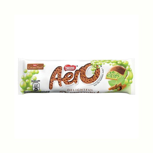 Nestle Aero Bubbly Peppermint Chocolate Bar 36g (Pack of 24) 12422667 | NL24677 | Nestle