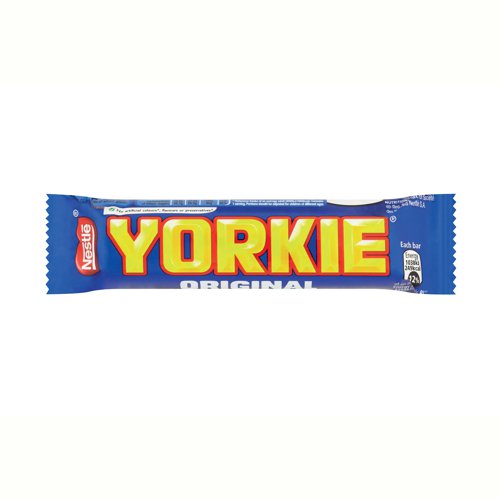 Nestle Yorkie Milk Chocolate Bar 46g (Pack of 24) 12596381