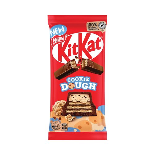 KitKat Sharing Bar Cookie Dough 99g (Pack of 15) 12625159
