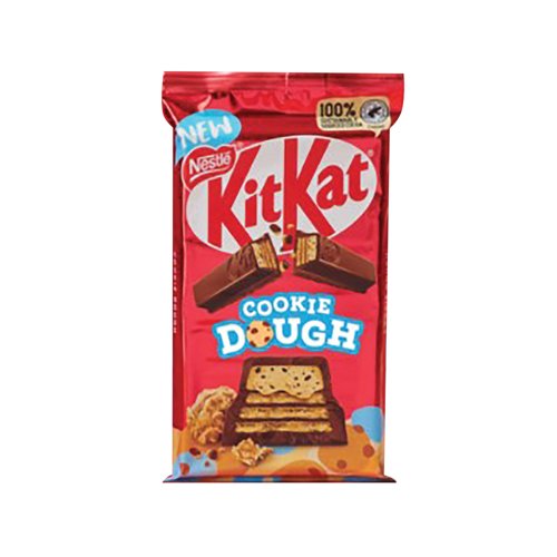 KitKat Four Finger Cookie Dough Chocolate (Pack of 24) 12626140