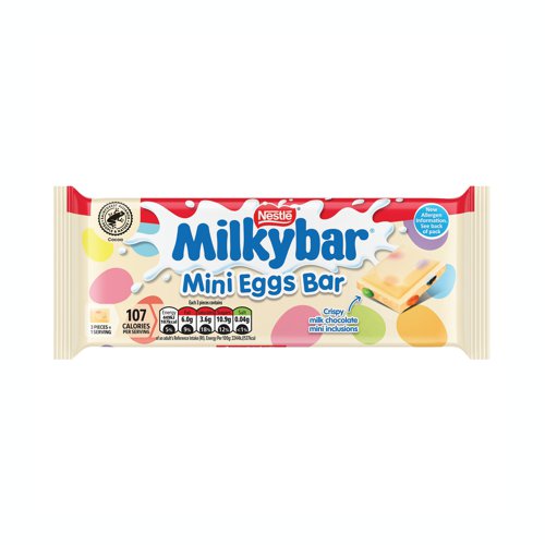 Nestle Milkybar Mini Egg Bar 100g 12588224 | Nestle