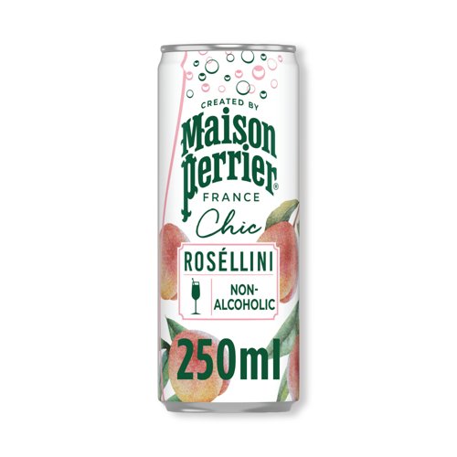 Maison Perrier Chic Rosellini 250ml Can Pack of 24 12605735