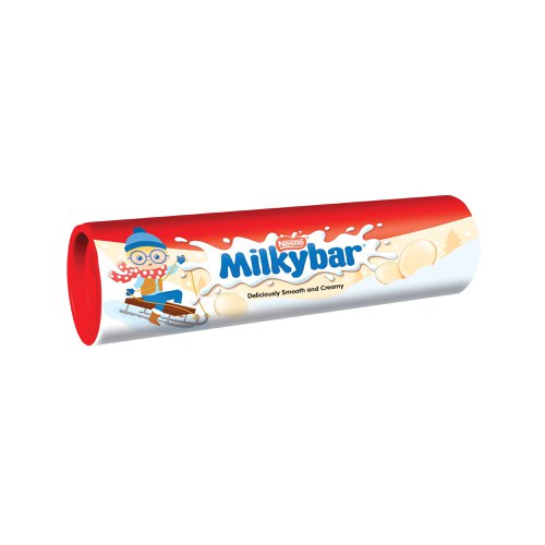 Nestle Milkybar White Chocolate Buttons Giant Tube 80g 12549434