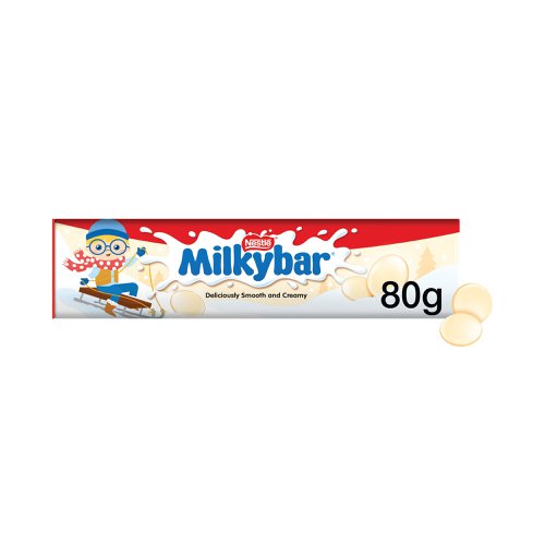 Nestle Milkybar White Chocolate Buttons Giant Tube 80g 12549434