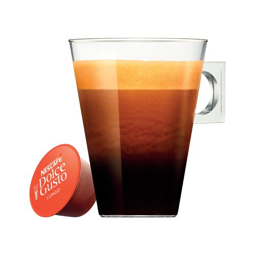 Nescafe Dolce Gusto Cafe Lungo Coffee Capsules (Pack of 48) 12562075