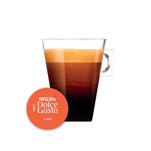 Nescafe Dolce Gusto Cafe Lungo Coffee Capsules (Pack of 48) 12562075