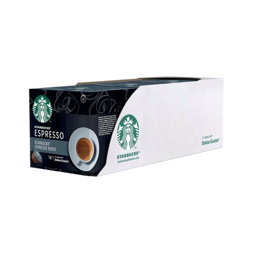 Nescafe Dolce Gusto Starbucks Espresso Roast Coffee 66g (Pack of 36) 12538344