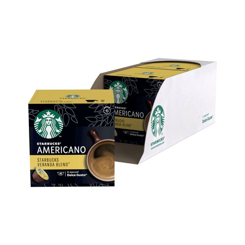 Nescafe Dolce Gusto Starbucks Americano Veranda Blend Coffee Pods (Pack of 36) 12397698