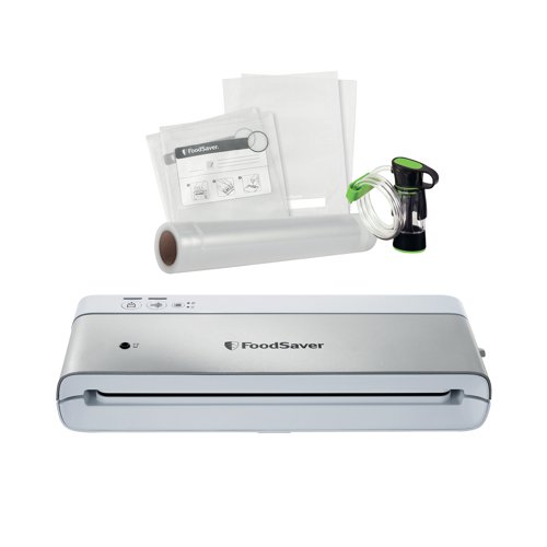 Foodsaver Electric Compact Vacuum Sealer Silver VS0100