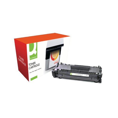 Q-Connect Compatible Toner Cartridge Black For HP Q2612A Q2612A-COMP