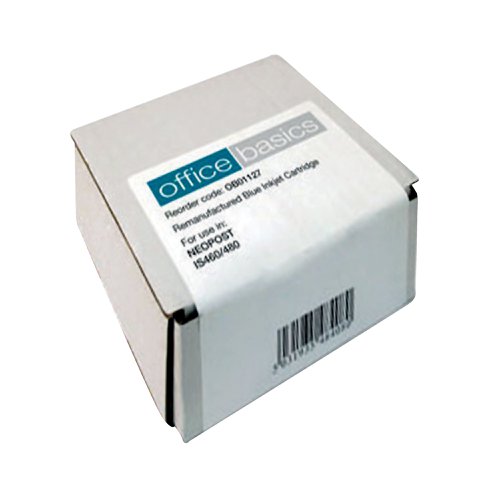 Q-Connect Neopost Remanufactured Blue Franking Ink Cartridge High Yield 300621