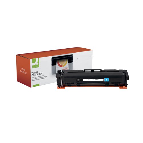 Q-Connect Compatible Toner Cartridge High Yield Cyan For HP W2201X OBW2201X