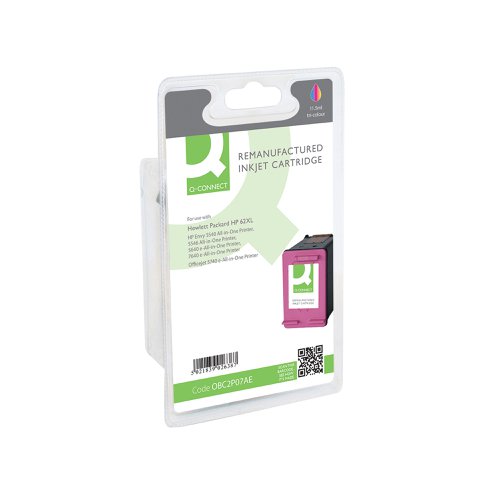 Q-Connect Remanufactured Inkjet Cartridge CMY For HP C2P07AE C2P07AE-COMP