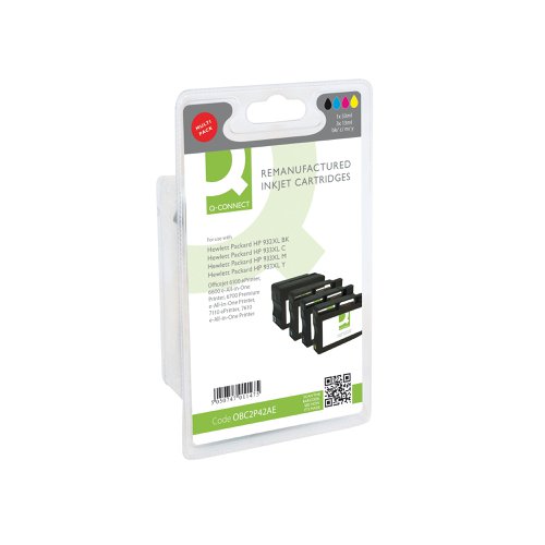 Q-Connect Compatible Inkjet Cartridge CMYK For HP C2P42AE C2P42AE-COMP