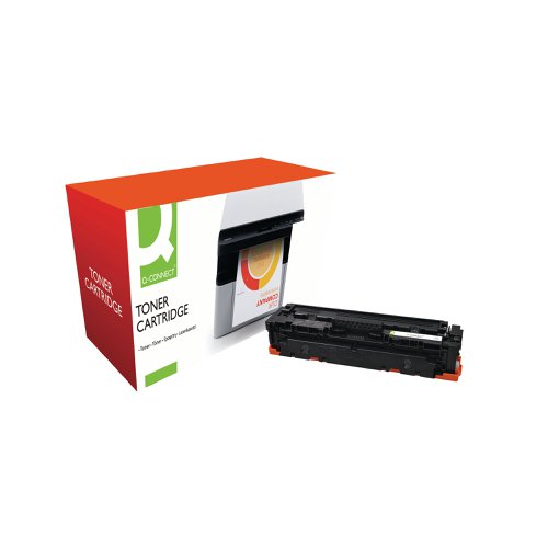 Q-Connect Compatible Solution HP Jet Intelligence CF410A Black Toner Cartridge CF401A-COMP