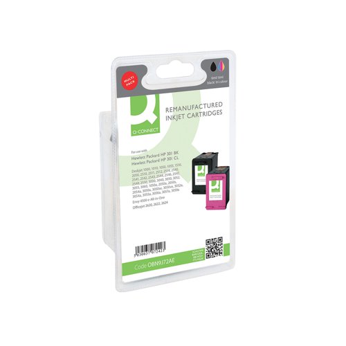 Q-Connect Remanufactured Inkjet Cartridge CMYK For HP N9J72AE N9J72AE-COMP