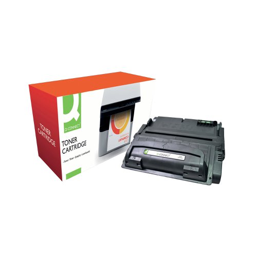 Q-Connect Compatible Solution HP 42A Black Laserjet Toner Cartridge Q5942A OBQ5942A