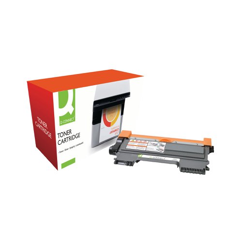 Q-Connect Compatible Solution Brother Black Toner Cartridge High Capacity TN2220 2600 Page Yield