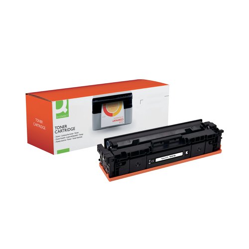 This Q-Connect HP 216A compatible black laserjet toner cartridge can be relied on to produce even coverage and a high gloss finish. The Q-Connect compatible toner cartridge will provide accurate and detailed printing of the highest quality, easy to install with an impressive page yield per cartridge. Compatible with HP Color LaserJet Pro MFP M182n, MFP M183fw.