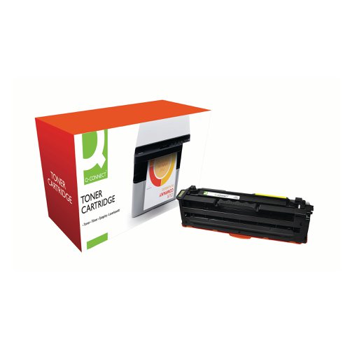 Q-Connect Samsung CLT-Y506L Remanufactured Toner Cartridge High Yield Yellow CLT-Y506L/ELS