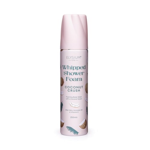 Elysium Spa Whipped Shower Foam Coconut Crush 250ml ELY1239