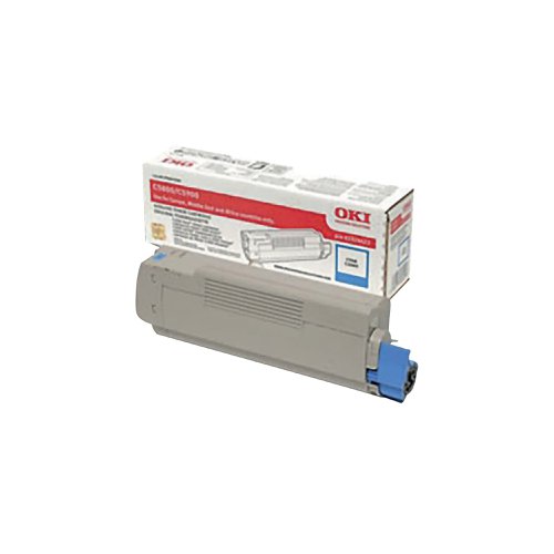 Oki C5800/C5900 5K Toner Cartridge Cyan 43324423