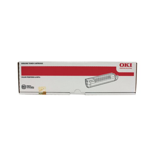 Oki C8600/8800 6K Toner Cartridge Yellow 43487709