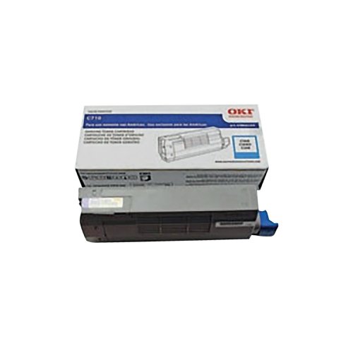 Oki C711 11.5K Toner Cartridge Cyan 44318607