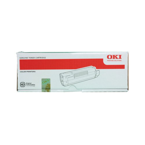 Oki C610 6K Toner Cartridge Yellow 44315305