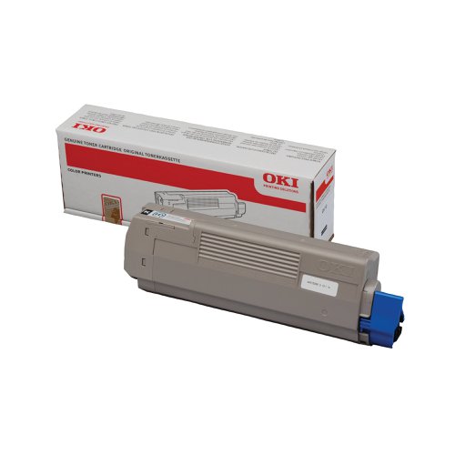 Oki C610 8K Toner Cartridge Black 44315308