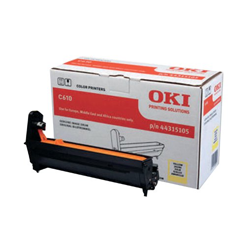 Oki C610 Yellow Image Drum 20K 44315105