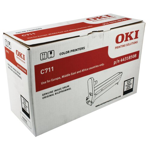 Oki C711 20K Image Drum Black 44318508