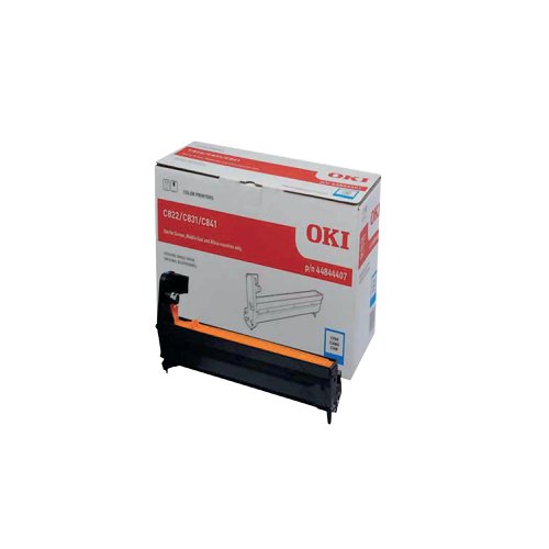 Oki C831 30K Image Drum Cyan 44844407 | Oki Systems