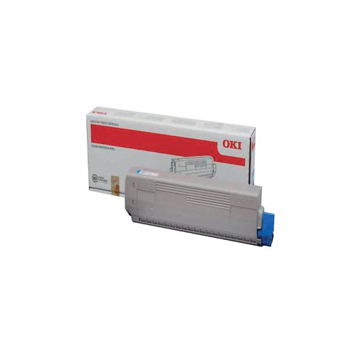 Oki Cyan Toner Cartridge 44844507