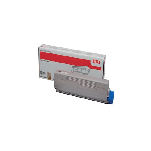 Oki C822 Black Toner Cartridge 44844616