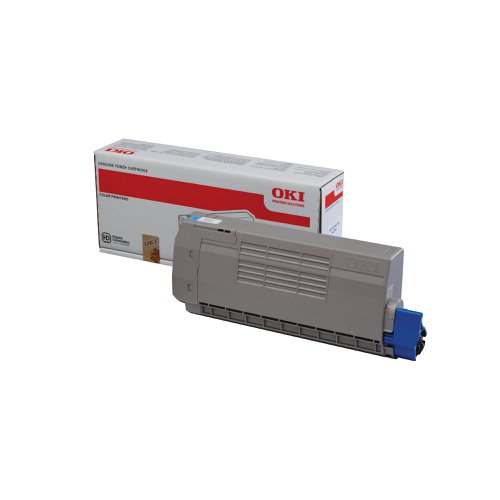 OKI MC760 Standard Capacity Laser Toner Cartridge Cyan 45396303