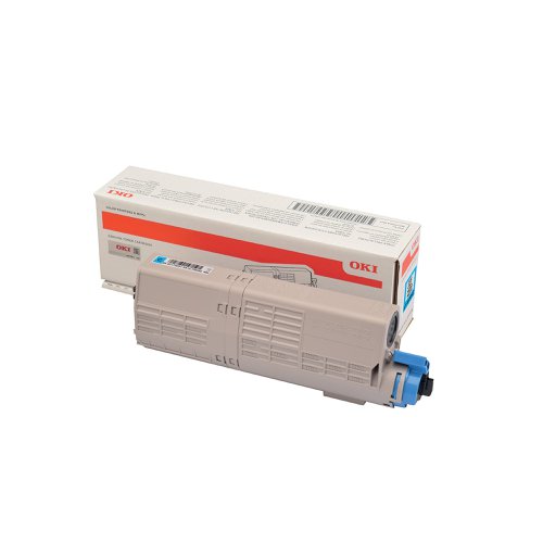 Oki Cyan Toner C532 MC573 6k 46490607