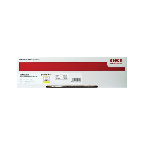 Oki Yellow 44059105 Toner Cartridge