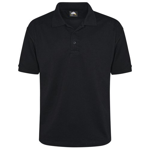 ORN Raven Polo Shirt Unisex Black 5XL 1130.BK.5XL