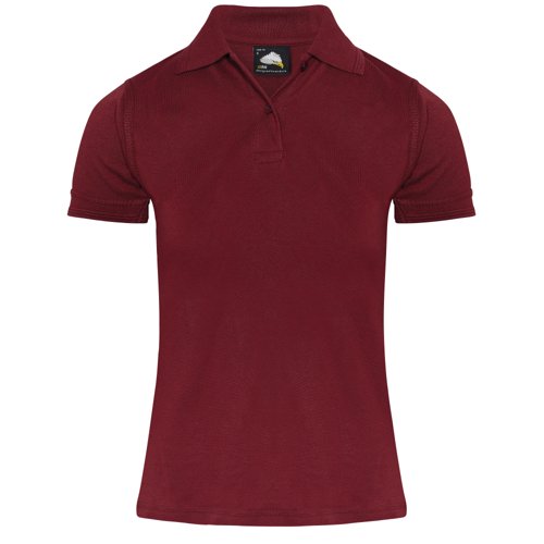 ORN Ladies Eagle Polo Shirt Burgundy 14 1160.BY.14