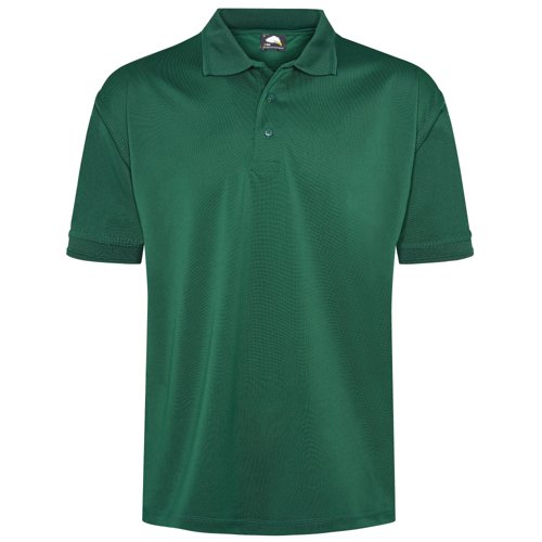 ORN Oriole Wicking Polo Shirt Unisex Bottle Green 3XL 1190.BG.3XL