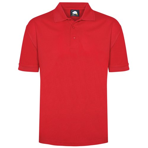 ORN Oriole Wicking Polo Shirt Unisex Red XL 1190.RD.XL
