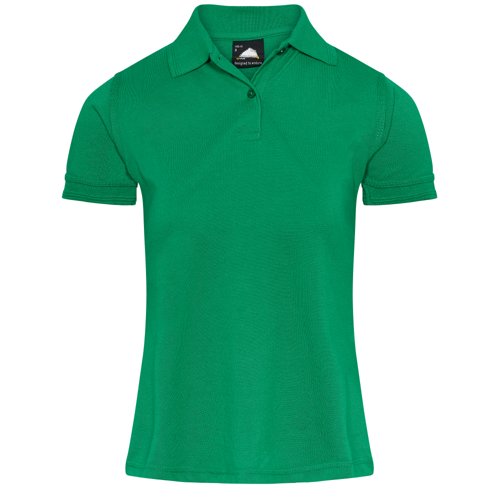 ORN Ladies Eagle Polo Shirt Kelly Green 18 1160.KE.18