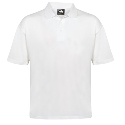 ORN Raven Polo Shirt Unisex White 2XL 1130.WH.2XL