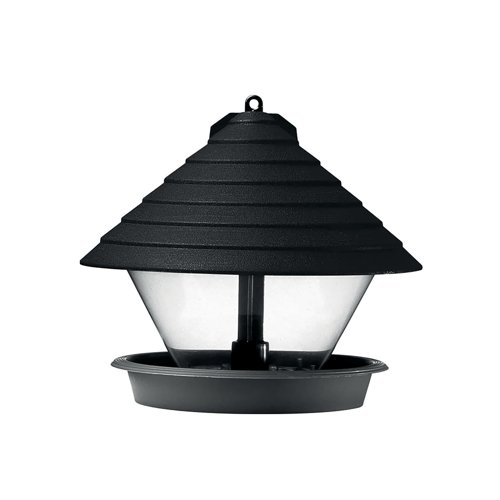 Katan Bird Feeder 2 Litre Black 9325790