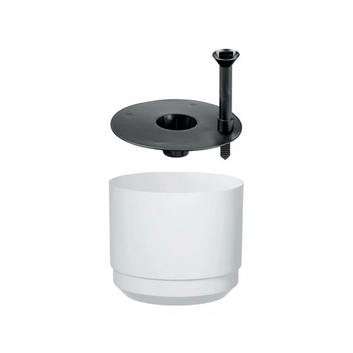 Paulina Self Watering Pot 17cm White 48110