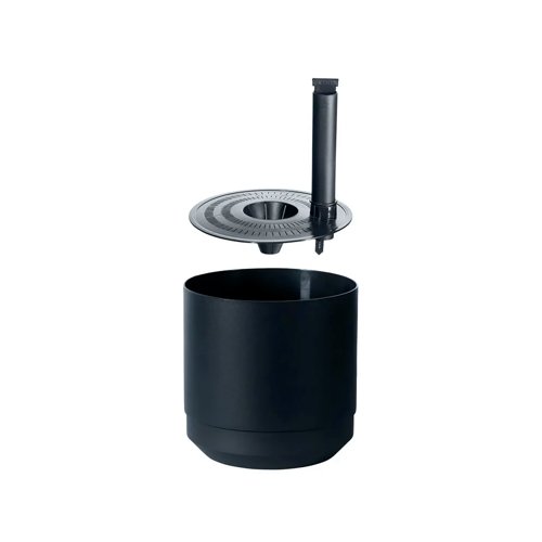 Paulina Self Watering Pot 30cm Black 48565